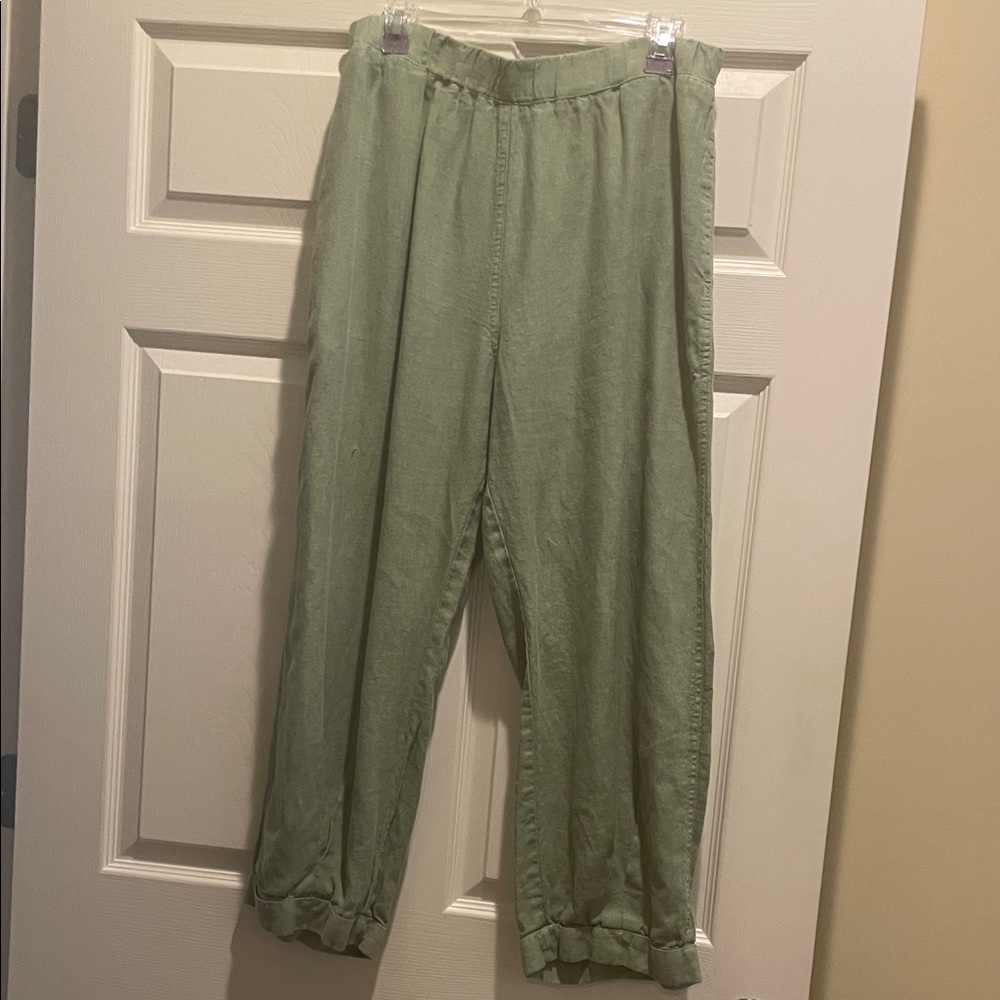 Cutloose Light Green Pants Large